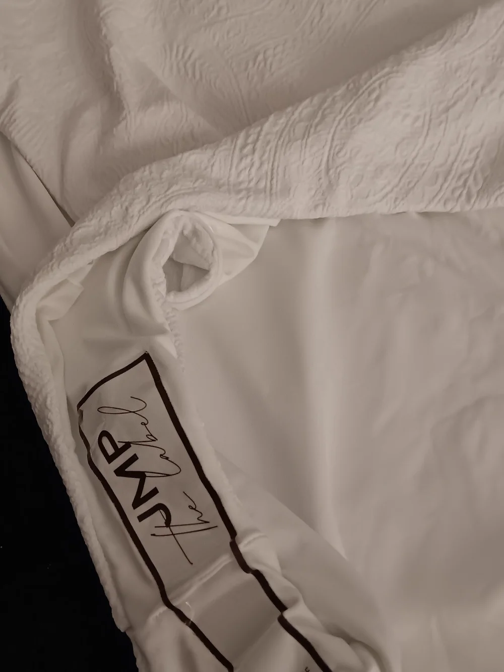 JMP The Label White Textured Halter One-Piece Swimsuit Women's Size XXL NWOT - Picture 4 of 5